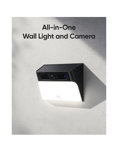 Luz de Pared Solar eufy Cam S120 2K Inalámbrica IP65