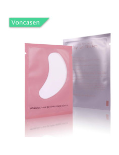 Juego de 100 pares de almohadillas de gel V world para pestañas 2