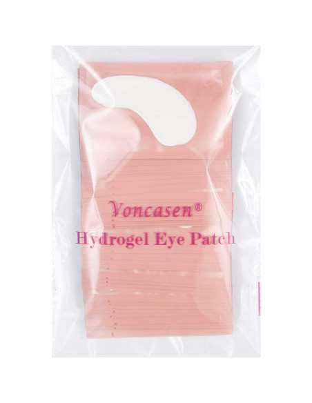 Juego de 100 pares de almohadillas de gel V world para pestañas Juego de 100 pares de almohadillas de gel V world para pestañas