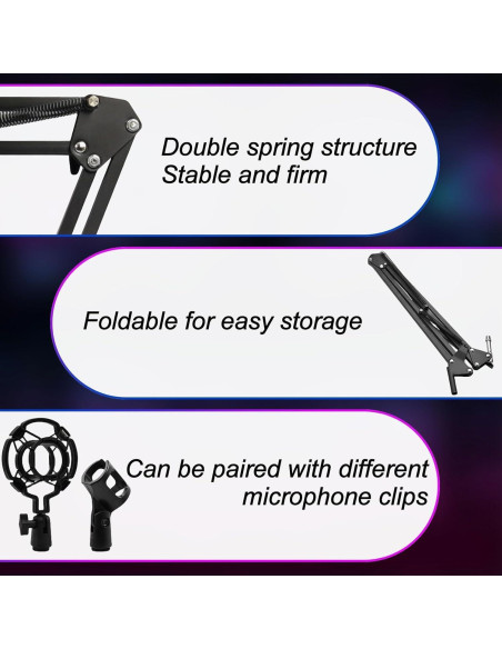 Kit de Podcast SuperRC con 2 Micrófonos y Mezclador USB