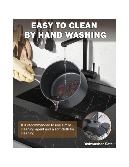 Juego de Utensilios de Cocina Cooks Standard 8 Piezas Negro