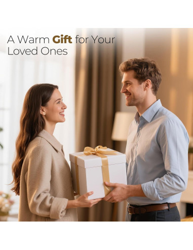 Manta Térmica Eléctrica Kozyus 50x70 cm con Bolsillo para Pies