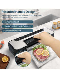 Máquina Selladora al Vacío Vakumar VH1506 80Kpa Doble Bomba 2