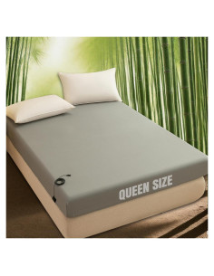 Sábana Ajustable Queen F FINEC Refrigerante 95% Rayón Bambú