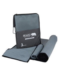 Juego de Toallas de Microfibra BEARZ Outdoor - Secado Rápido
