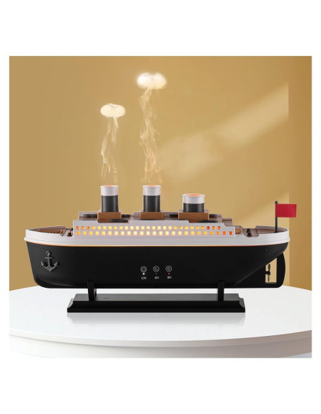 Humidificador HIROGA V75 250ml Difusor Aromaterapia Control Remoto