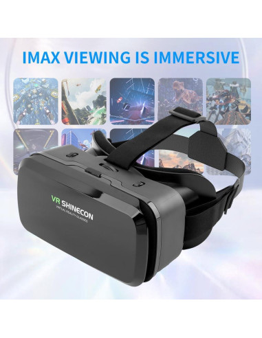 Gafas VR 3D Kakalote para Móviles 4-6" Ajustables