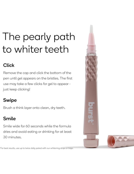 Bolígrafo Blanqueador Burst 9% HP Oro Rosa - 45 Tratamientos