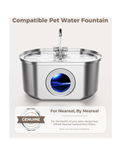 Filtros de Reemplazo Neareal para Fuente de Agua 3.2L - Paquete de 12 2