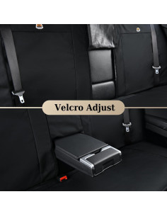 Cubierta de Asiento de Coche Coverado SHUF03 Universal - Negro 2