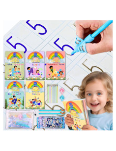 Kit de Escritura Mágica Tío EJ para Niños 3-8 Años