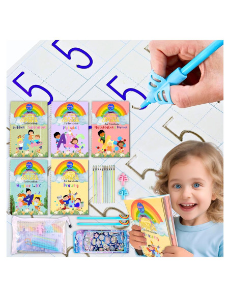 Kit de Escritura Mágica Tío EJ para Niños 3-8 Años Kit de Escritura Mágica Tío EJ para Niños 3-8 Años