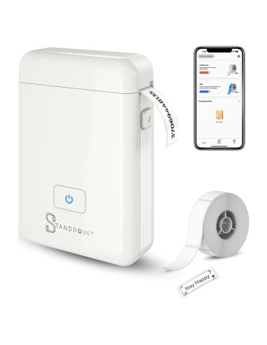 Impresora Térmica de Etiquetas HP2 Bluetooth Portátil - 203 DPI