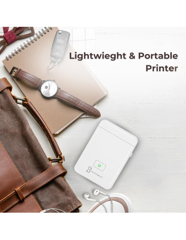 Impresora Térmica de Etiquetas HP2 Bluetooth Portátil - 203 DPI