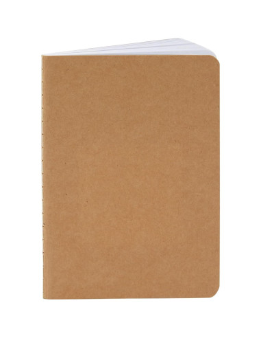 Cuadernos A6 Paper Junkie Kraft - Paquete de 12 Rayados