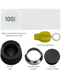 Kit de Recarga de Cápsulas Reutilizables Nespresso VertuoLine 104 Piezas 2