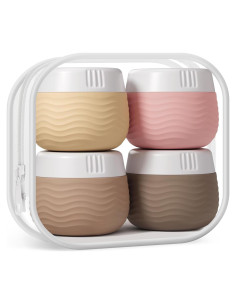 Contenedores de Viaje Yinke 30ml Silicona Aprobados por TSA - 4 Piezas
