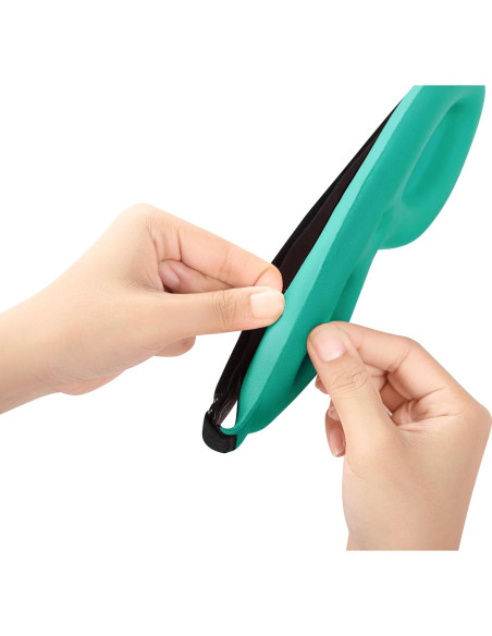 Máscara para dormir Sajakliy 3D opaca ajustable azul Máscara para dormir Sajakliy 3D opaca ajustable azul