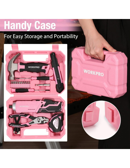 Kit de Herramientas Rotativas Inalámbrico Workpro 71 Acc. Kit de Herramientas Rotativas Inalámbrico Workpro 71 Acc.