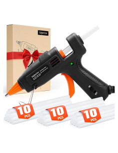 Pistola de Pegamento Mini Kejector 20W con 30 Barras 7mm