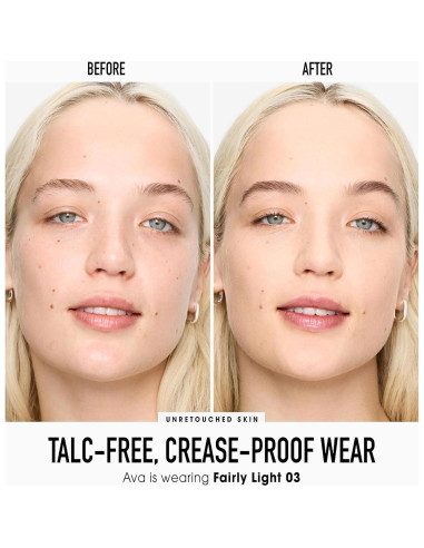 Base en Polvo Compacta bareMinerals SPF 15 - Vegana, Luminoso