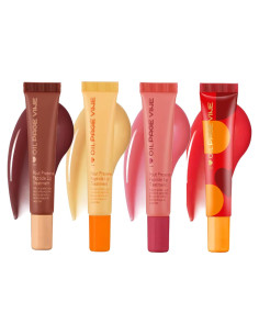 Set de 4 Brillos Labiales de Gel WHHWM - Hidratantes y Teñidos