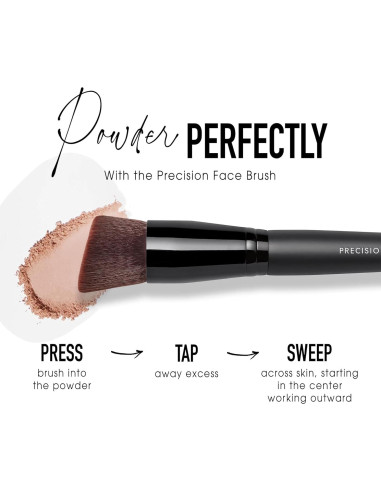 Base en Polvo Compacta bareMinerals SPF 15 - Vegana, Luminoso