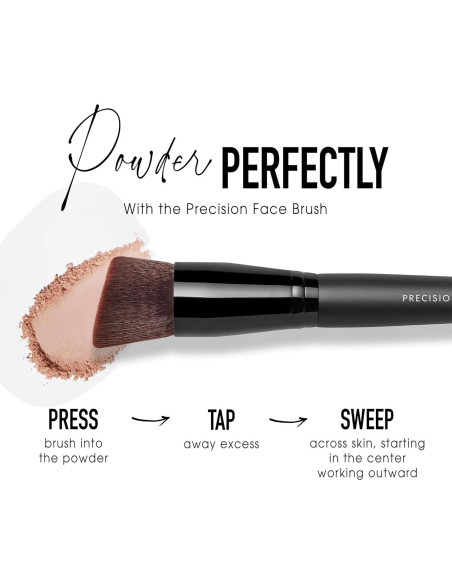 Base en Polvo Compacta bareMinerals SPF 15 - Vegana, Luminoso