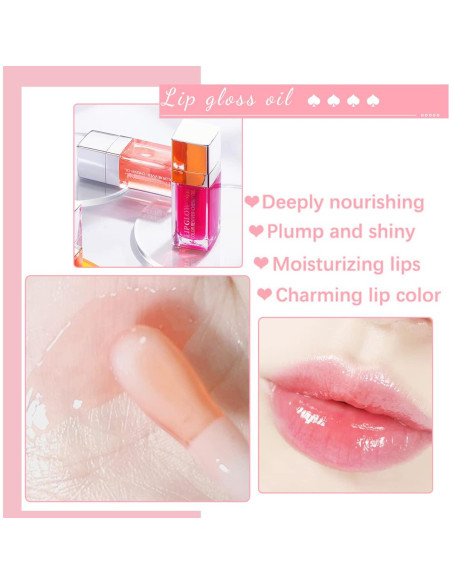 Aceite Brillo Labial Hidratante Aaiffey 2 Colores 70g