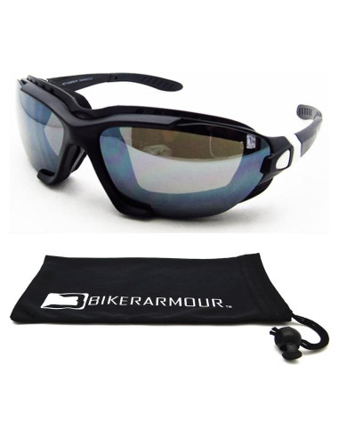 Gafas de seguridad Bikershades Slider con almohadilla espuma