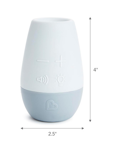 Munchkin Shhh Máquina de Sonido y Luz Nocturna Portátil