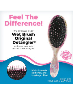 Cepillo Desenredante Wet Brush Tie Dye Blush - Cerdas Suaves 2