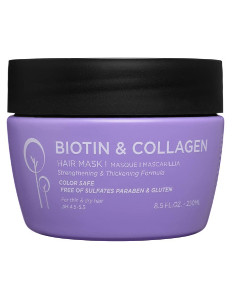 Mascarilla Capilar Luseta Biotina y Colágeno 240 ml - Antifrizz