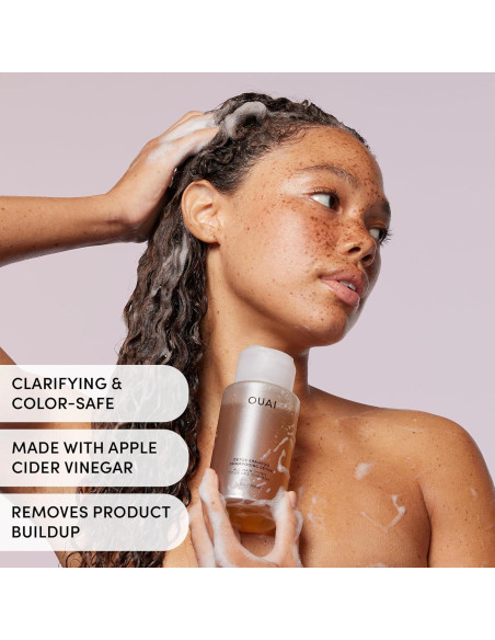 Champú Detox OUAI 85 g - Aclarador con Vinagre de Sidra