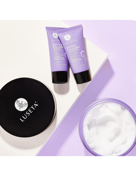 Mascarilla Capilar Luseta Biotina y Colágeno 240 ml - Antifrizz