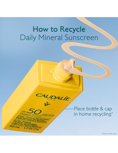 Protector Solar Mineral Caudalie Vinosun SPF50 50 mL