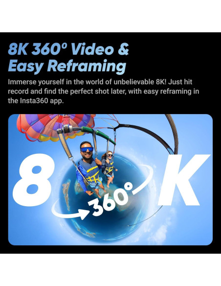 Cámara de Acción 360 Insta360 X4 Paquete Motocicleta 8K Cámara de Acción 360 Insta360 X4 Paquete Motocicleta 8K