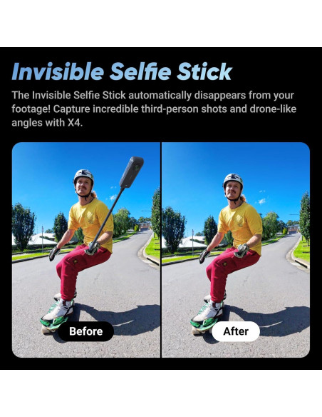 Cámara de Acción 360 Insta360 X4 Paquete Motocicleta 8K Cámara de Acción 360 Insta360 X4 Paquete Motocicleta 8K