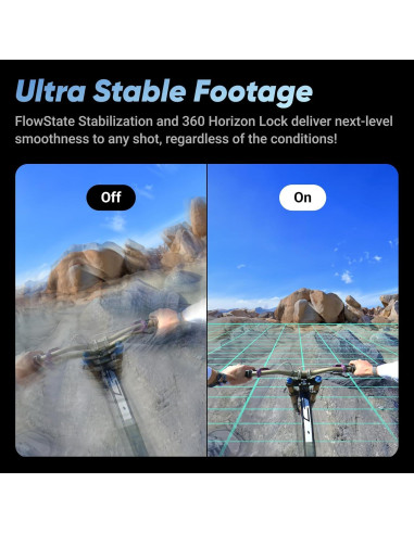 Cámara de Acción 360 Insta360 X4 Paquete Motocicleta 8K