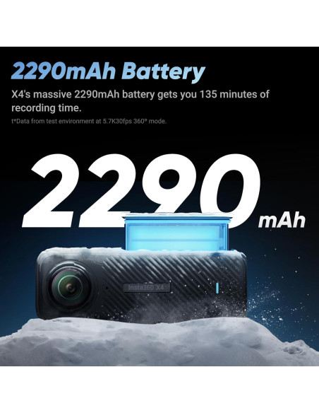 Cámara de Acción 360 Insta360 X4 Paquete Motocicleta 8K Cámara de Acción 360 Insta360 X4 Paquete Motocicleta 8K