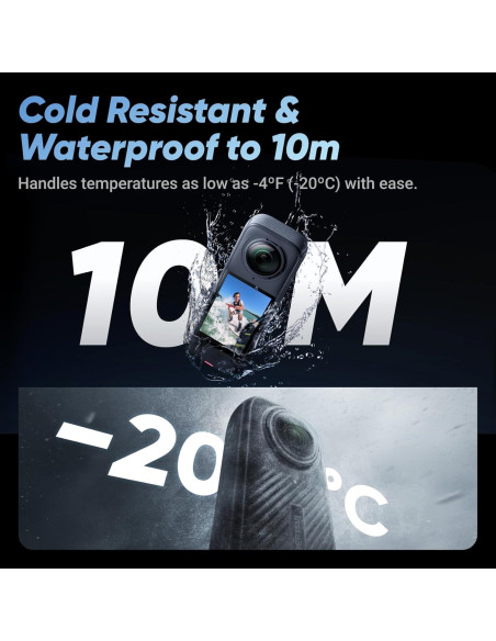 Cámara de Acción 360 Insta360 X4 Paquete Motocicleta 8K Cámara de Acción 360 Insta360 X4 Paquete Motocicleta 8K