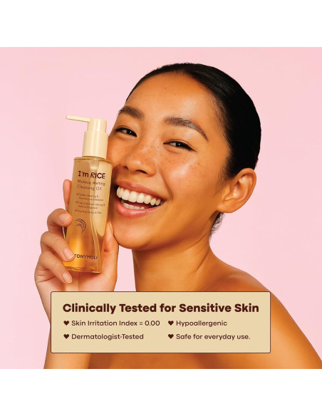 Aceite Limpiador Desmaquillante TONYMOLY Estoy Arroz 215ml Aceite Limpiador Desmaquillante TONYMOLY Estoy Arroz 215ml