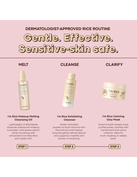 Aceite Limpiador Desmaquillante TONYMOLY Estoy Arroz 215ml Aceite Limpiador Desmaquillante TONYMOLY Estoy Arroz 215ml