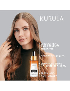Aceite Hidratante para Cabello Kurula 140g - Brillo y Suavidad 2