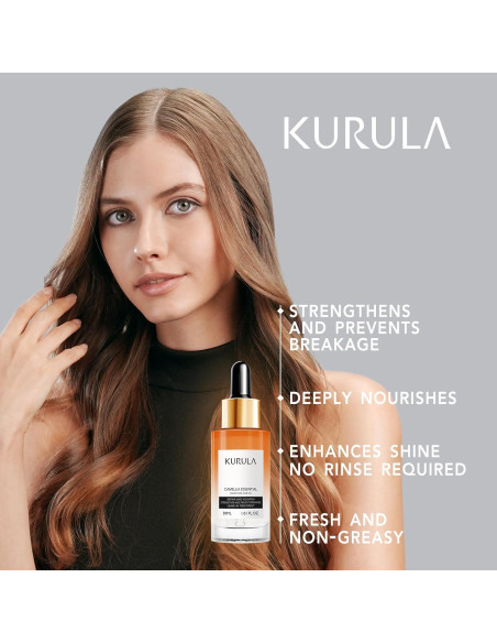 Aceite Hidratante para Cabello Kurula 140g - Brillo y Suavidad