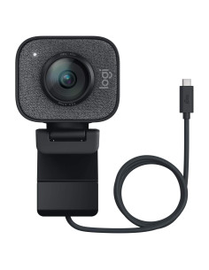 Cámara Web Logitech StreamCam 1080P HD USB-C con Micrófono