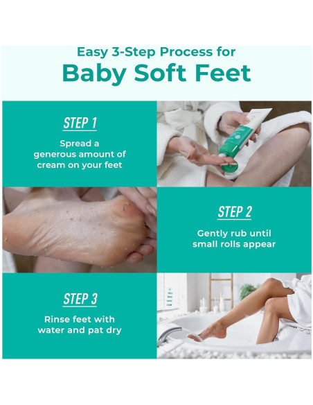 Crema para Pies Richenna EZ - Exfoliante y Hidratante 100ml