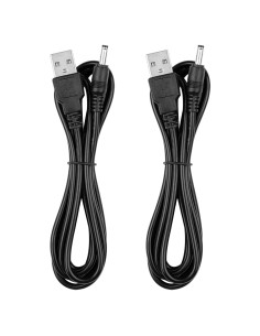 Cable de Carga USB 2.0 para Cepillos Eléctricos Fairywill y Foreo - 2 Piezas