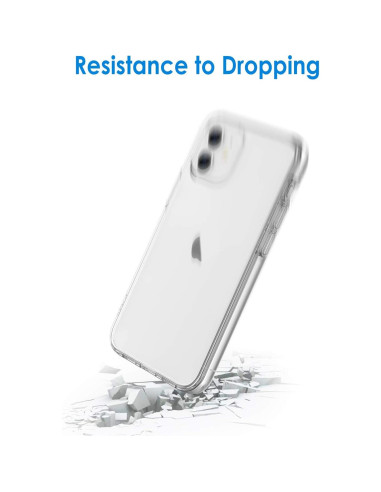 Funda JETech para iPhone 12/12 Pro Transparente HD