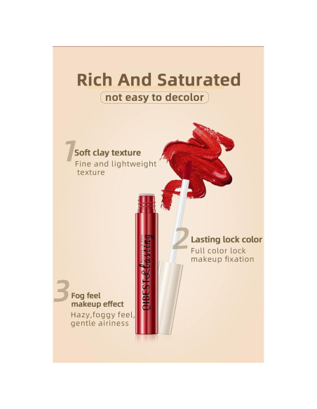 Set de 12 Labiales Mate BestLand - Nudes y Rojos Intensos